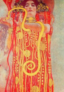 Gustav Klimt, Medizin (dettaglio), 1900-07.