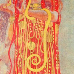 Gustav Klimt, Medizin (dettaglio), 1900-07.