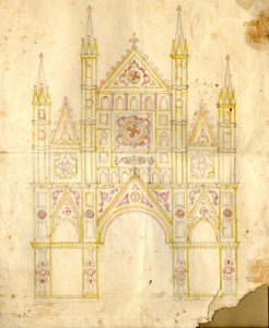 Esemplare d’epoca in mostra - Il disegno delle luminarie tradizionali