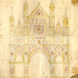 Esemplare d’epoca in mostra - Il disegno delle luminarie tradizionali