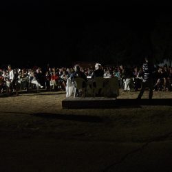 Vittorio Sgarbi alla Masseria di Montereale