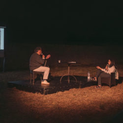 Maurizio Galimberti con Antonella Pierno