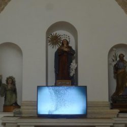 Video di Rosemarie Trockel alla chiesa di S.Anna