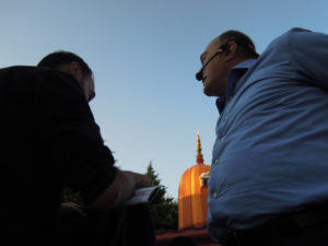 Elio Degrandi con Fabio Truc