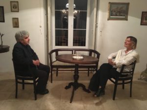 Franco Toselli e Angela Vettese a Parco del Vaglio