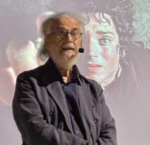 Gian Piero Jacobelli durante il suo intervento a Martina Franca